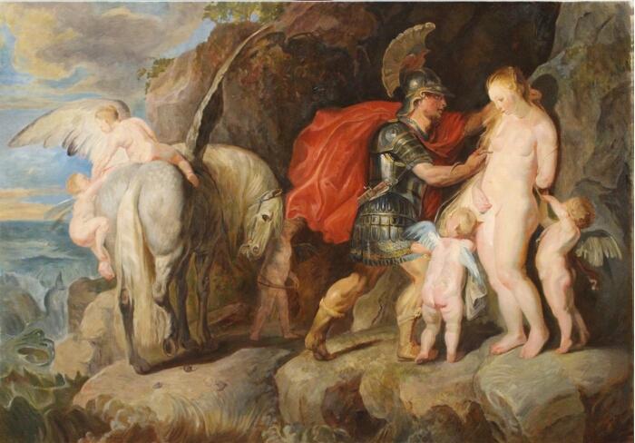 Copy of «Perseus Freeing Andromeda» by Peter Paul Rubens