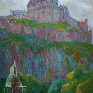 Fortress of Edinburgh. Scotland