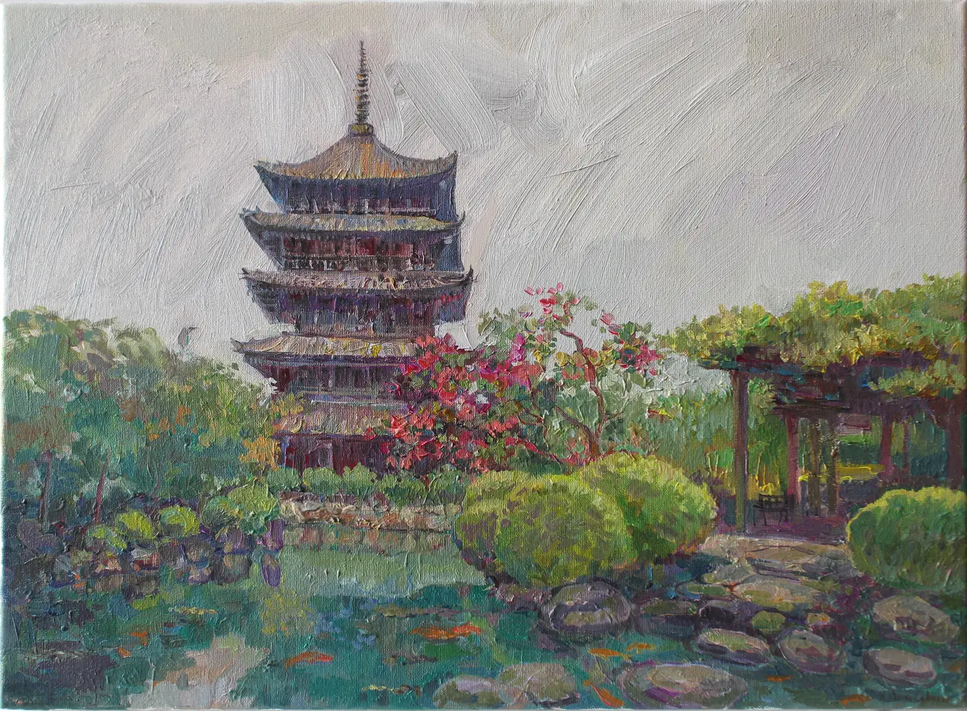 Pagoda at Toji temple, Kyoto