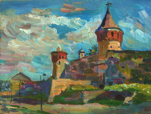 Tower under the sun