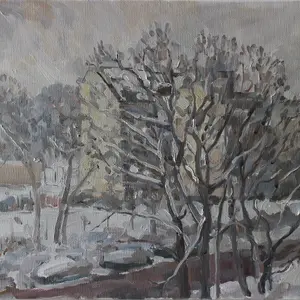 Winter morning in Berlin