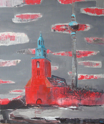 Mary's Cathedral with its tower