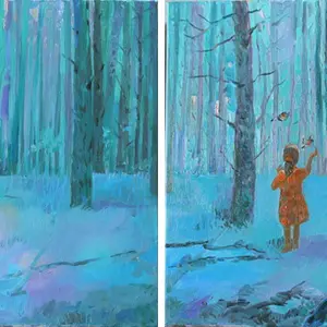 Forest 1. Diptych