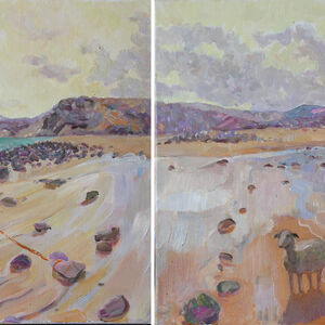 Sea 1. Diptych