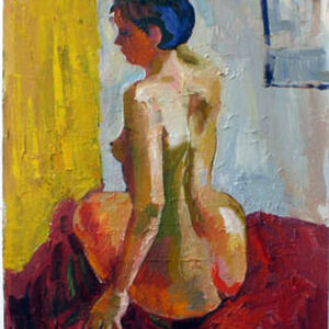Thoughtful lady
