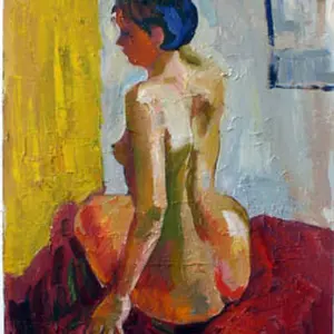 Thoughtful lady
